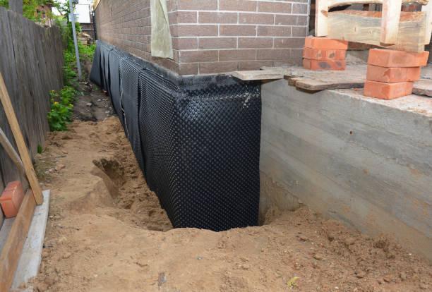 Happy homeowners after waterproofing job in Brussels